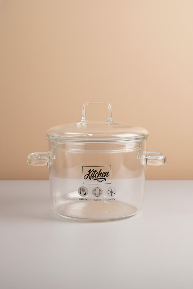 وعاء بوروسيليكات 1500 مل مقاوم للحرارة - 3