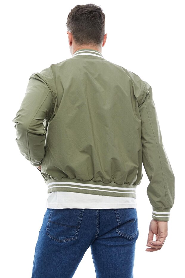 معطف بومبر رجالي مبطن - 6