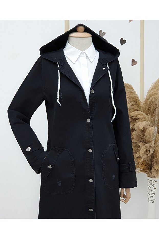 قبعة جينز جيب قابلة للطي - 3