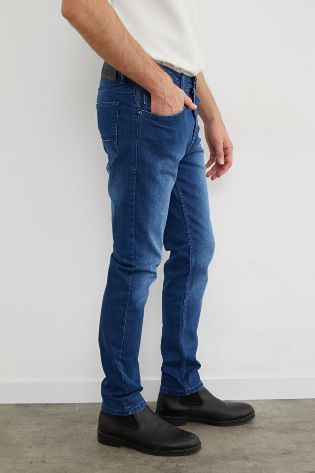 Regular Fit Normal Bel Jean - 7