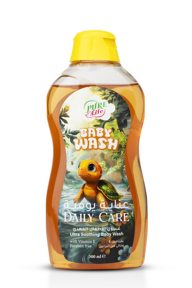 Pure Life Baby Body Wash Ultra Gentle 300 ml, Tear-Free, Hypoallergenic