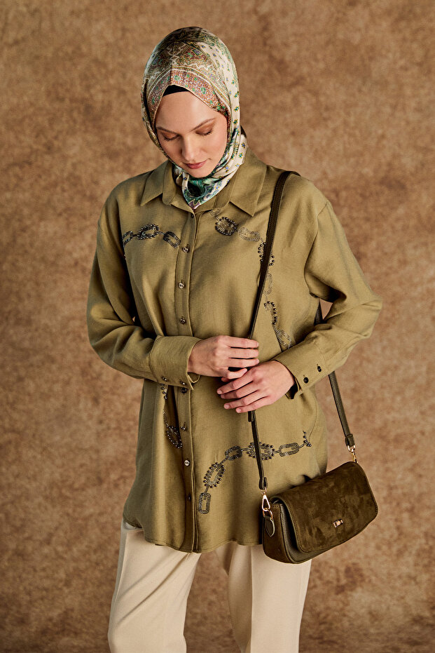 Tek Bölmeli Flap Çanta - 1