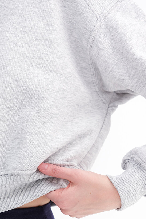 Şardonlu Basic Sweatshirt S3812-İ13 - 3