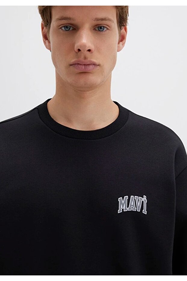 Baskılı Erkek Sweat M0611716-900 - 6