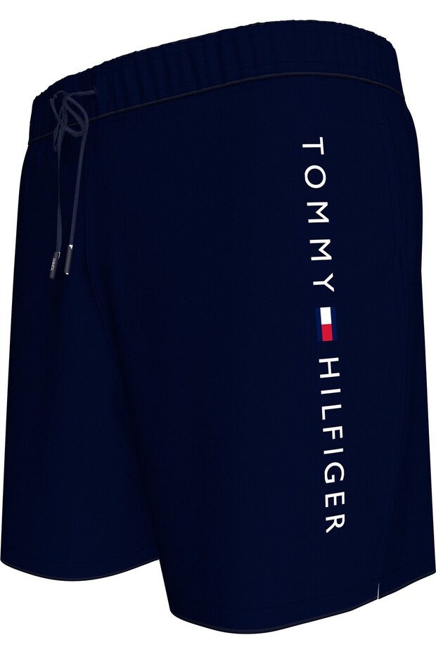 MEDIUM DRAWSTRING Erkek Mavi Deniz Şortu - UM0UM03258 - 2