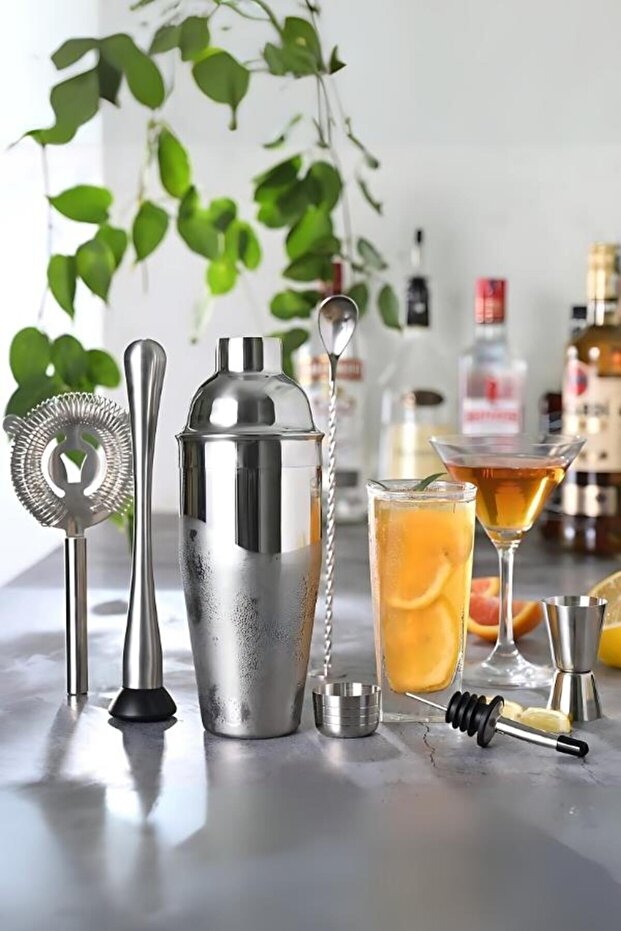 Kokteyl Shaker Seti 7 Parça - 3