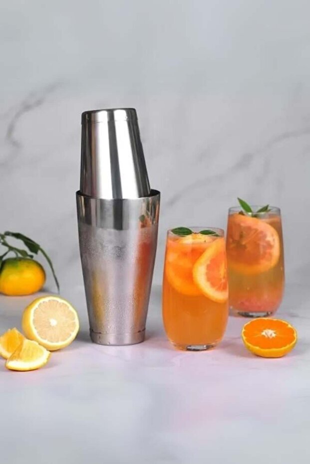 Boston Shaker (750ml) Paslanmaz Çelik - 5