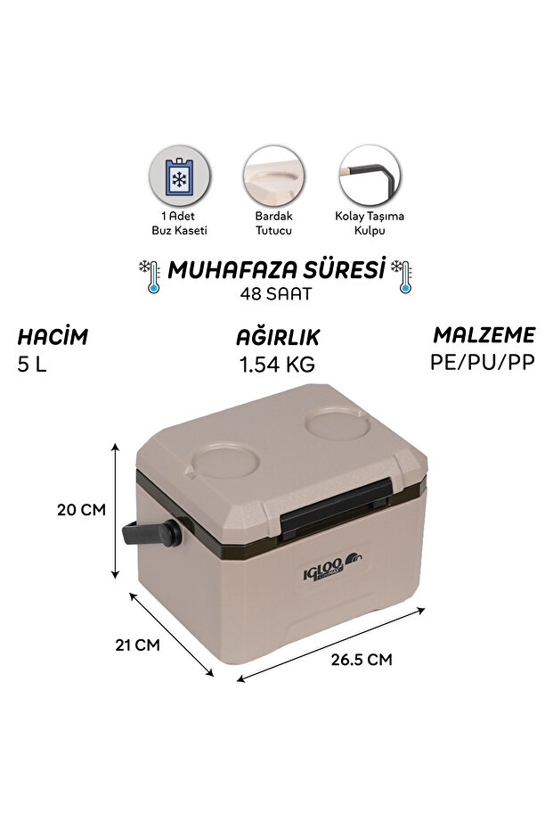 CoreMAX 5 Buzluk 5 Litre - 6