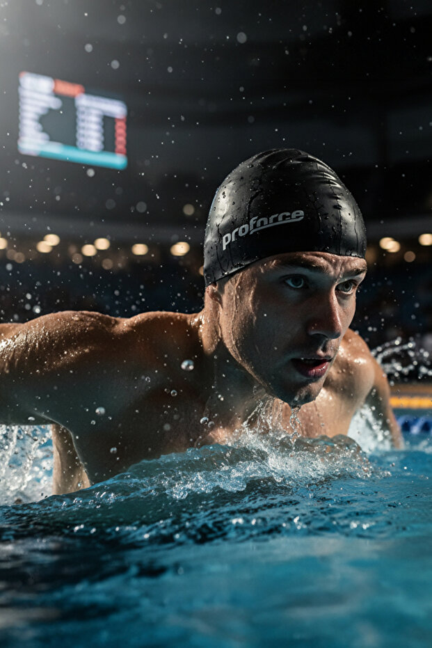 قبعة السباحة السيليكون SB01 - 6