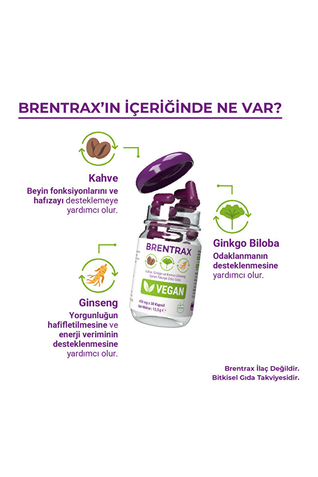 | Bitkisel Gıda Takviyesi | 30 Kapsül - 3