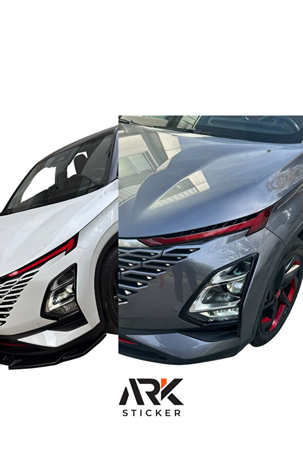 Omoda 5 Far Sticker Set Kırmızıı - 8