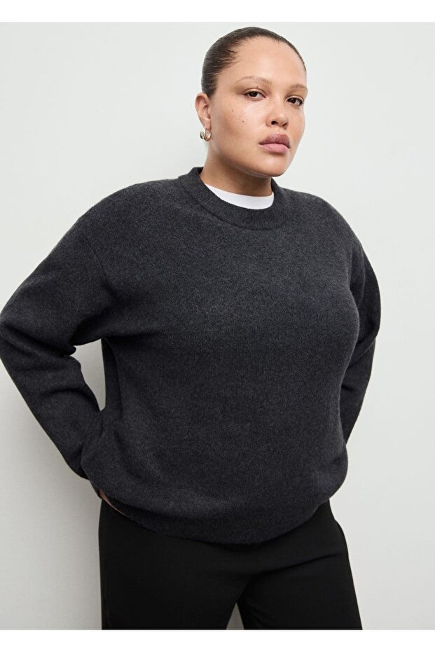 Orta kalınlıkta triko kazak - 6