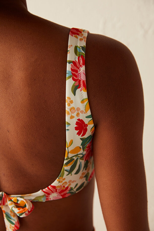 Multi-Colored Nice Hot Bikini Top - 5