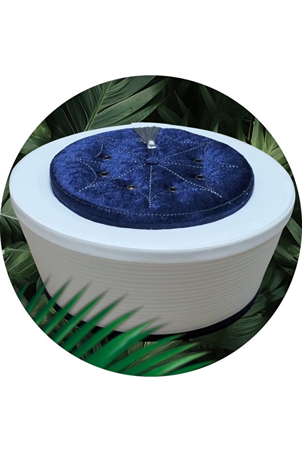 Luxury Sarık, Luxurious Soft Velvet Sarık, Skullcap, Fez, Thobe, Imam Thobe, Mosque Supplies S167