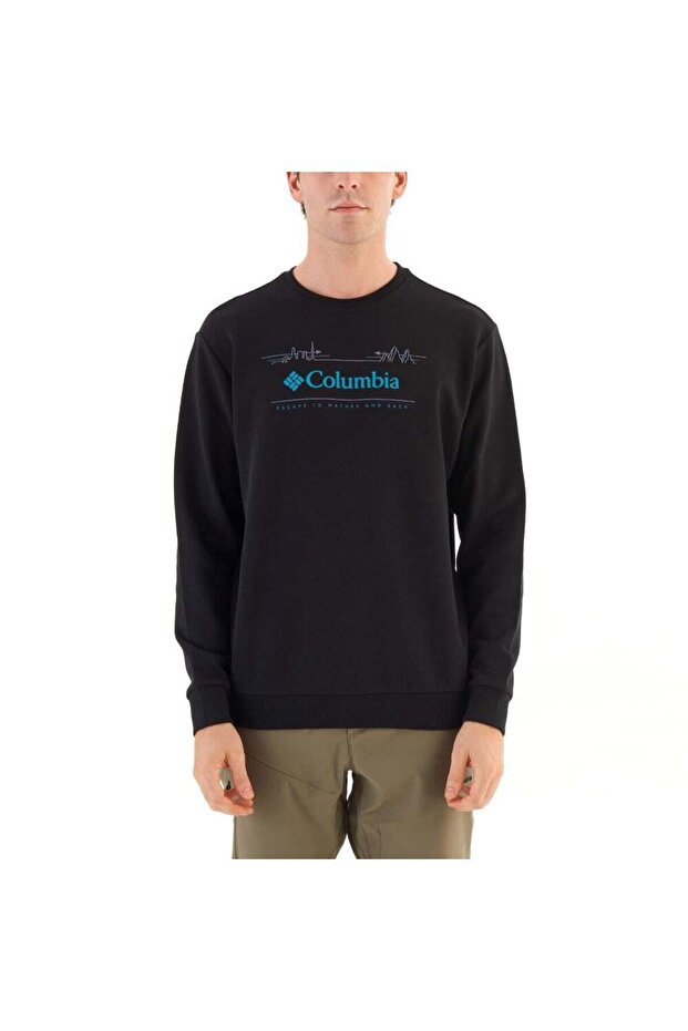 Columbia Cs0329 Csc M Nature And Back Crew Sweatshırt siyah