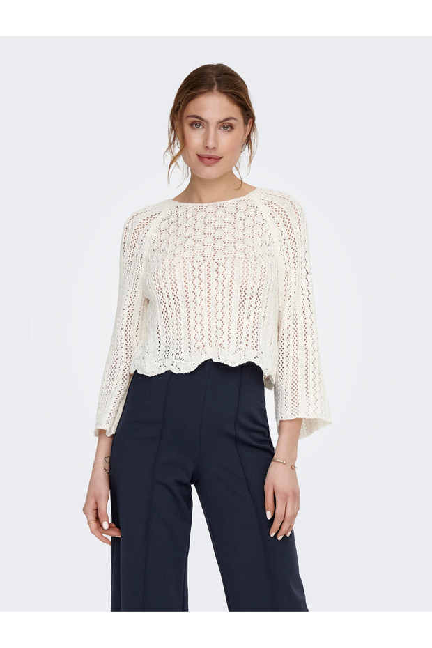 Onlnola Lıfe 3/4 Pullover Knt Noos - 4
