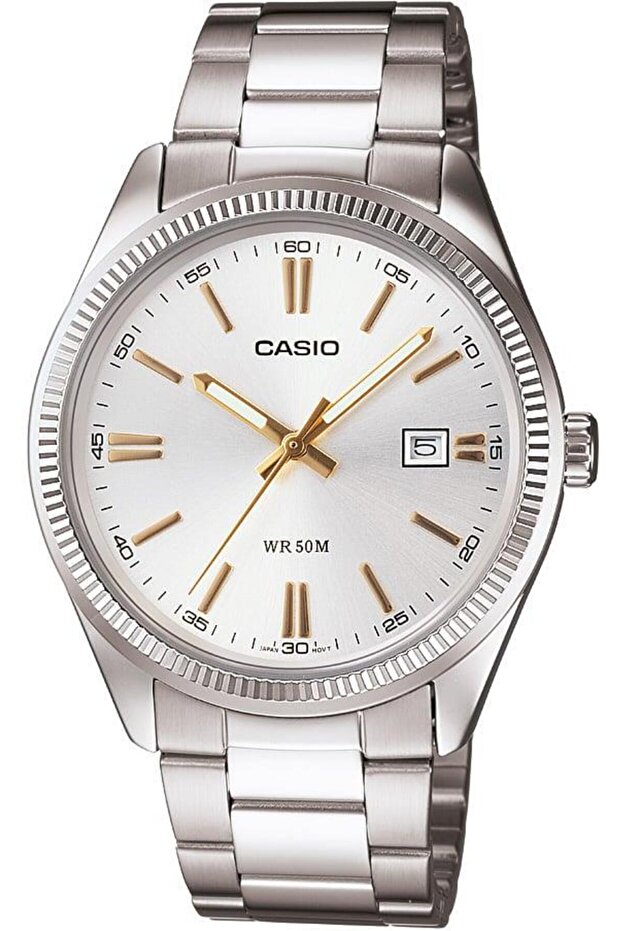 Mtp-1302D-7Bvdf Numerical Men's Wristwatch