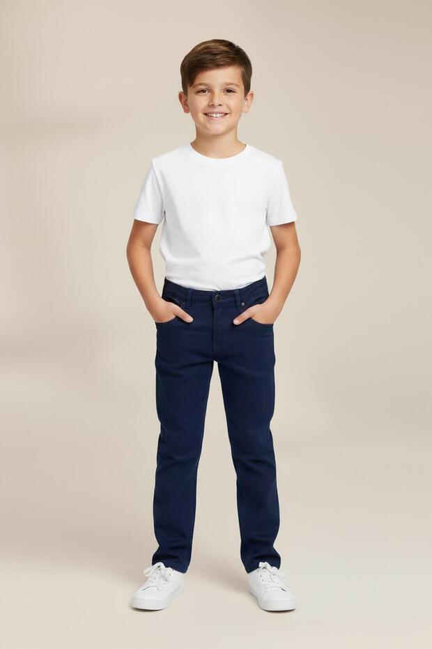 Happy Emblem Men's Gabardine Trousers