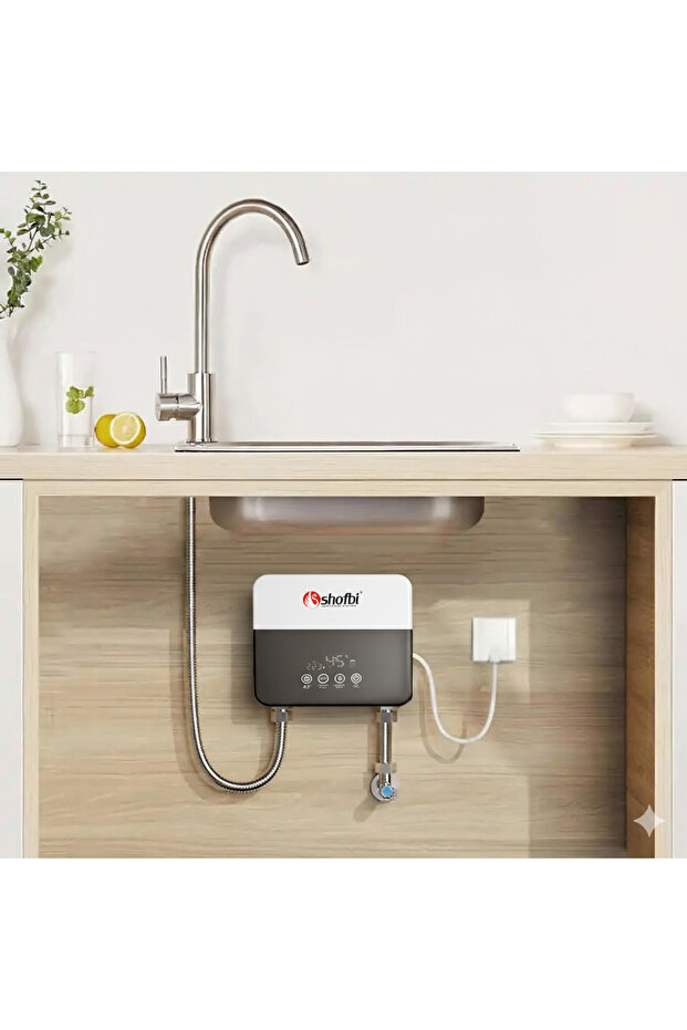 Akıllı Lavabo Şofbeni SH-4B Beyaz - 1