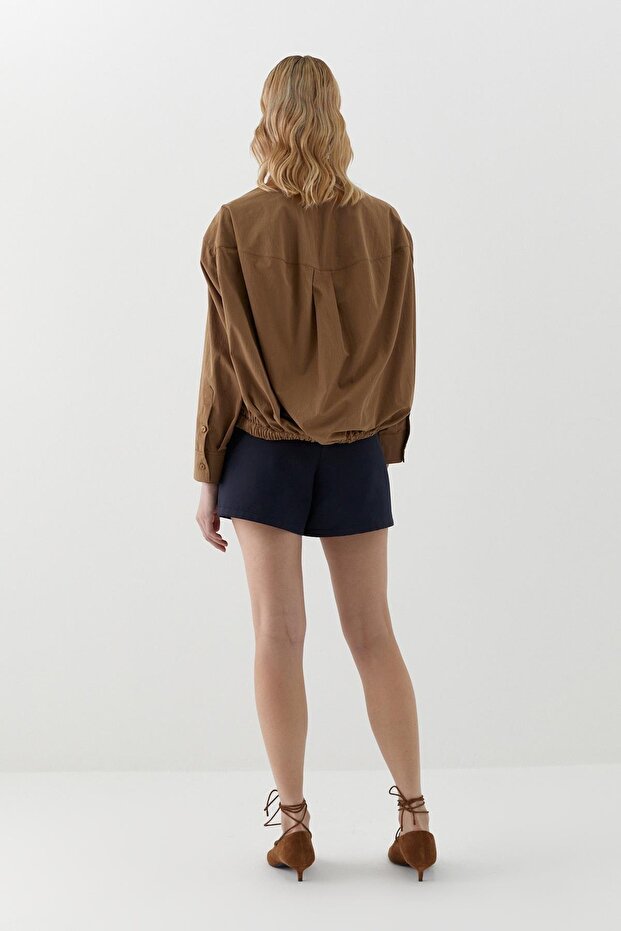 Cepli Gömlek Taba - 4