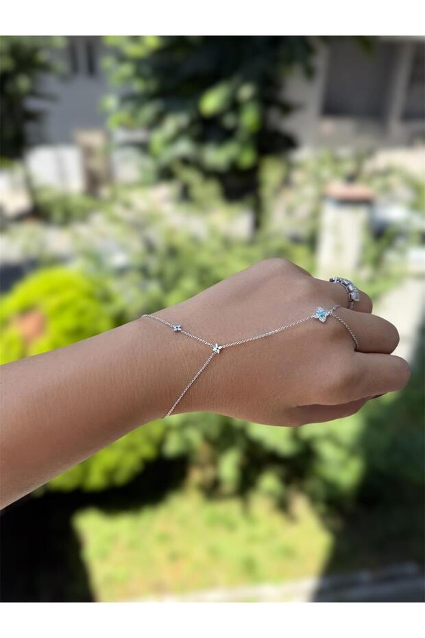 Silver Clover, Stone Very Elegant, Stylish New Shahmeran