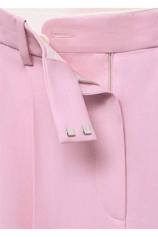 Weit geschnittene Stoffhose - 7
