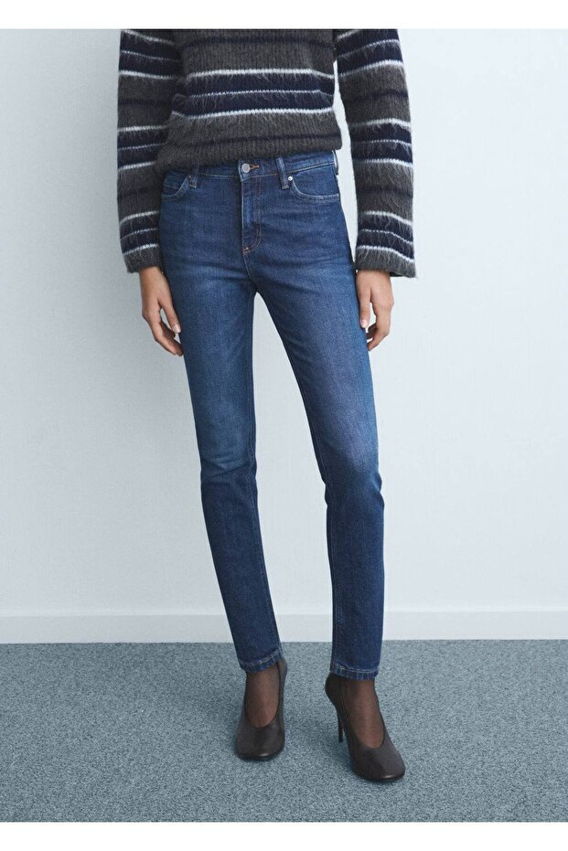 Mid-Rise Skinny Jeans