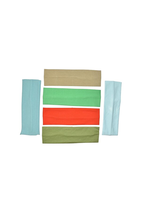 مجموعة ربطات شعر ملونة