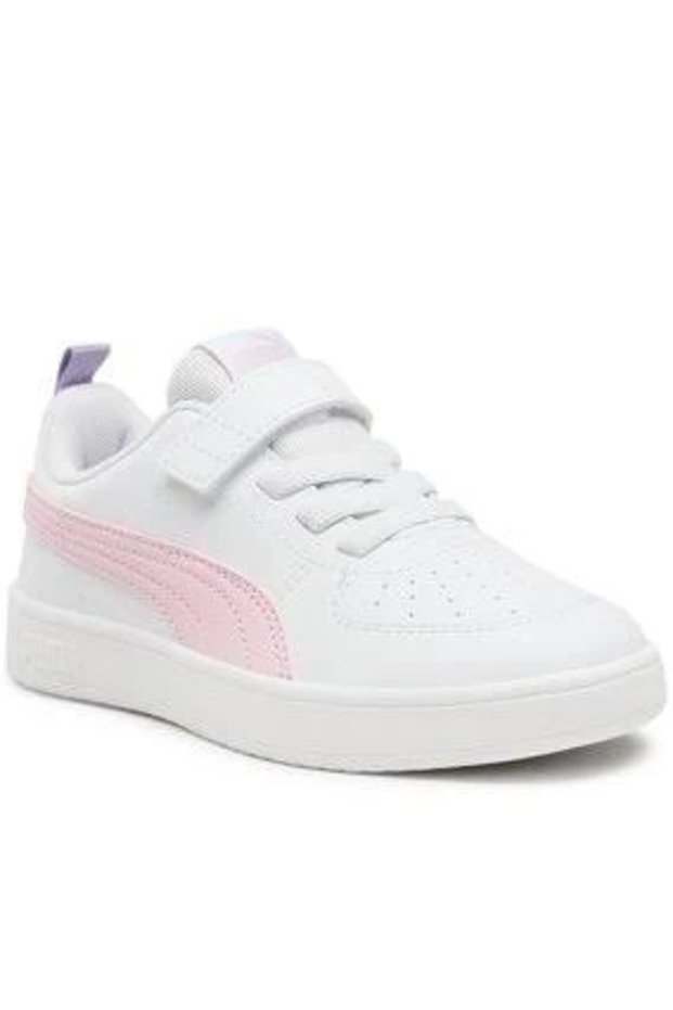 Rickies Ac Ps (385836 14) Velcro Children's Sports Shoes White Pink