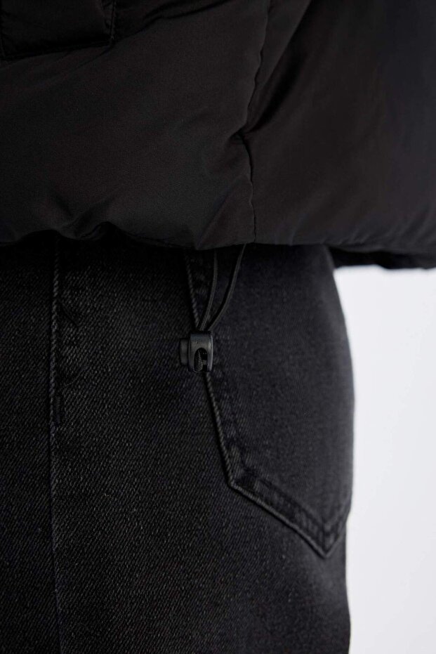 معطف مقاوم للماء بقصة عادية - 5