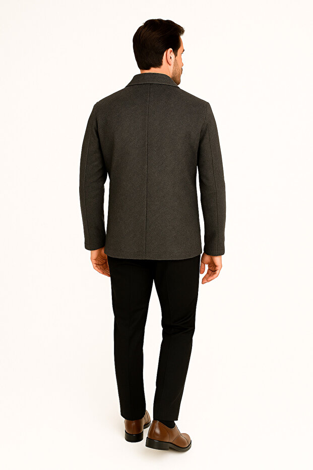 Astarsız Dış Cep Ceket - 2