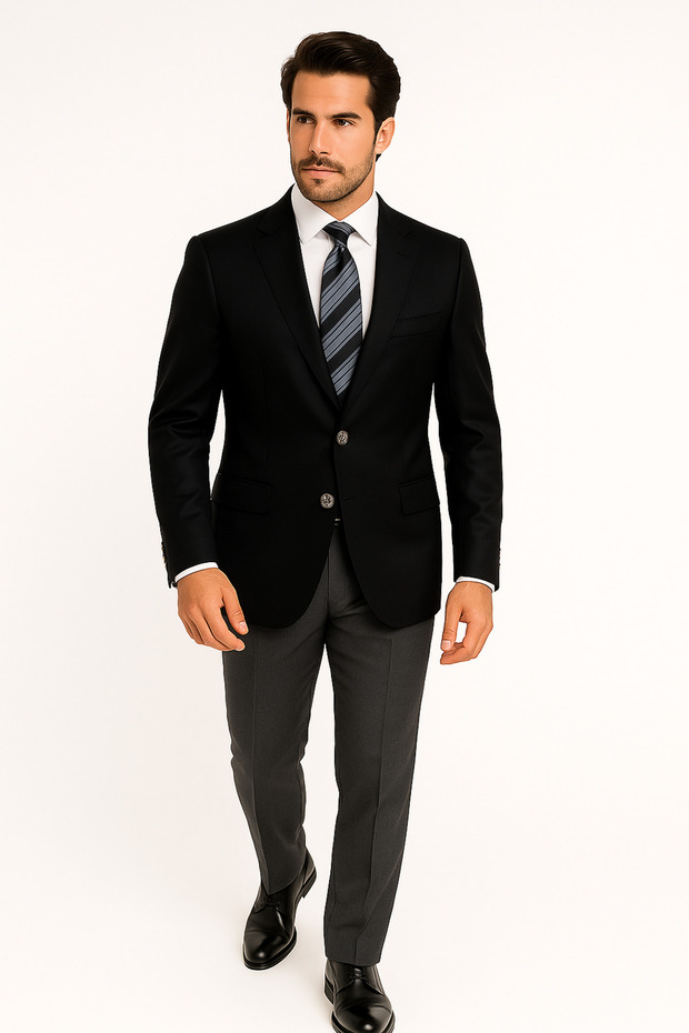 190s Klasik Blazer Ceket - 1