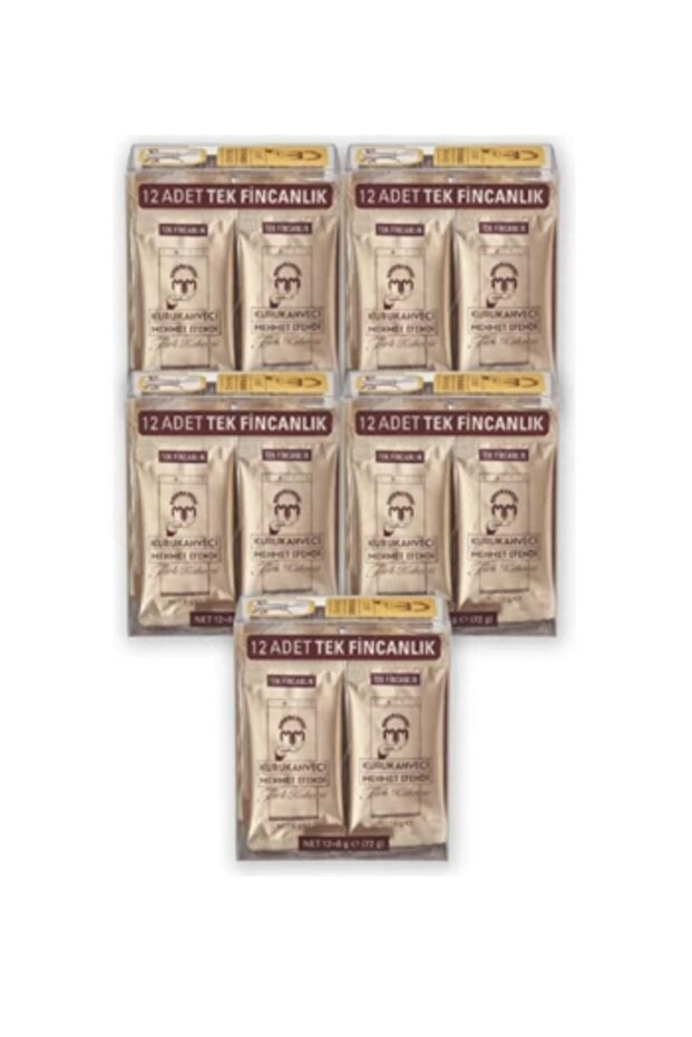 Mehmetefendi Single Cup Coffee 6 Grams 60 Pieces
