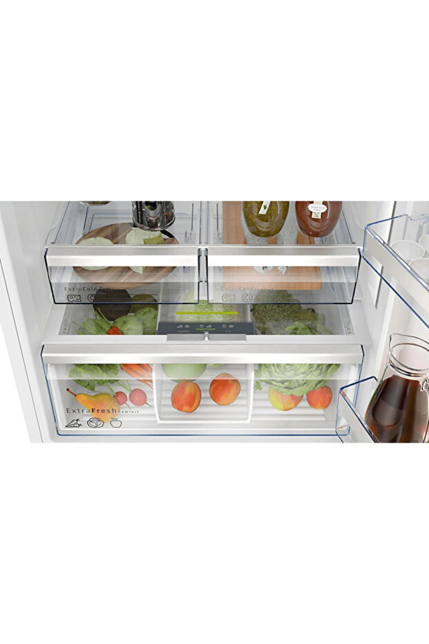 BD3076WCAP C Enerji Sınıfı 526 L Alttan Donduruculu No-Frost Buzdolabı Beyaz - 5