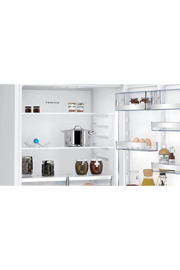 BD3076WCAP C Enerji Sınıfı 526 L Alttan Donduruculu No-Frost Buzdolabı Beyaz - 3