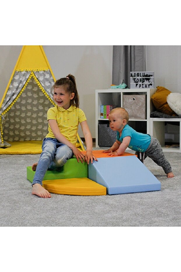 Set de joaca Corner Crawler-Iglu Soft Play
