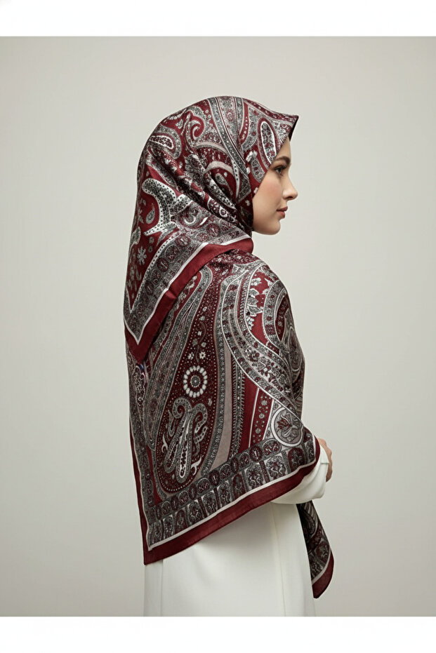 Ethnic Paisley Patterned Daily Elegant Shawl