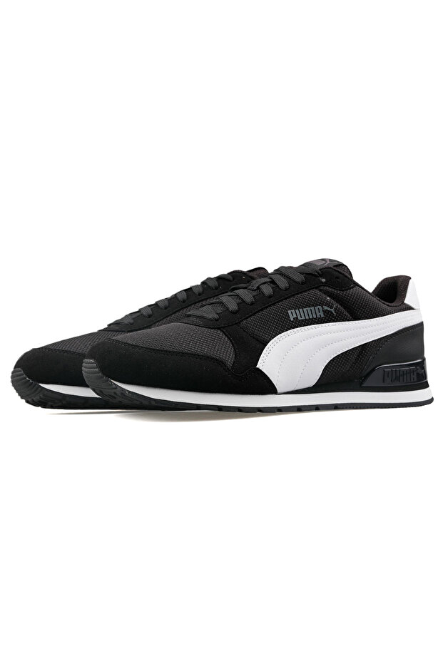 St Runner V2 Mesh Erkek Siyah Günlük Ayakkabı 36681105 - 2