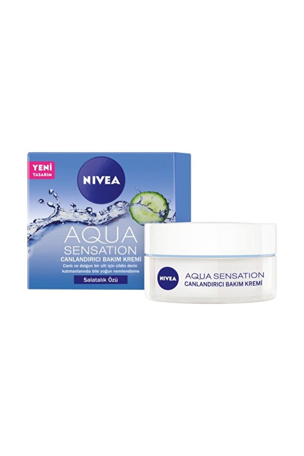 Nıvea Aqua Sensation - كريم العناية المنشط بخلاصة الخيار