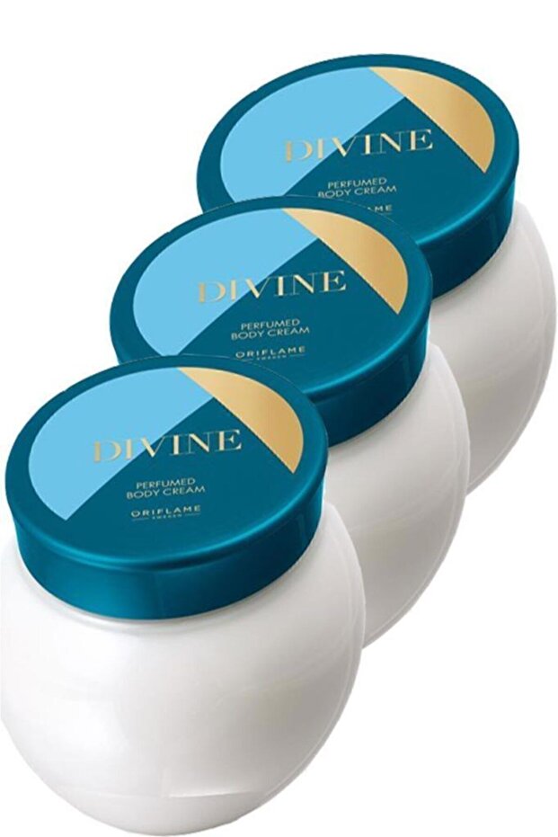 Divine 250 ml Scented Body Cream (3 Pack)