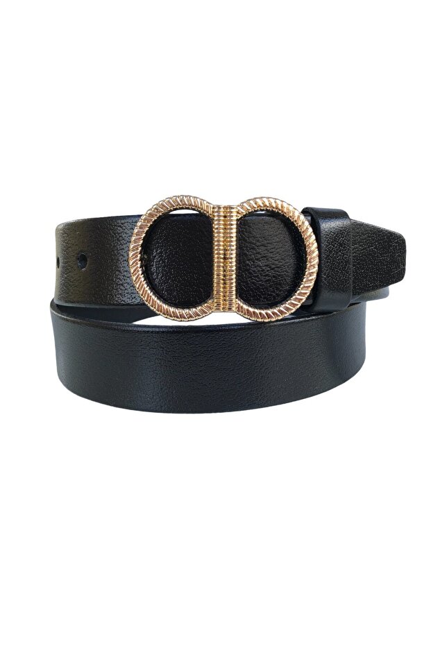 Genuine Leather Gold Buckle Women's Jeans, Sports Belt 4 Cm=an-byn-16