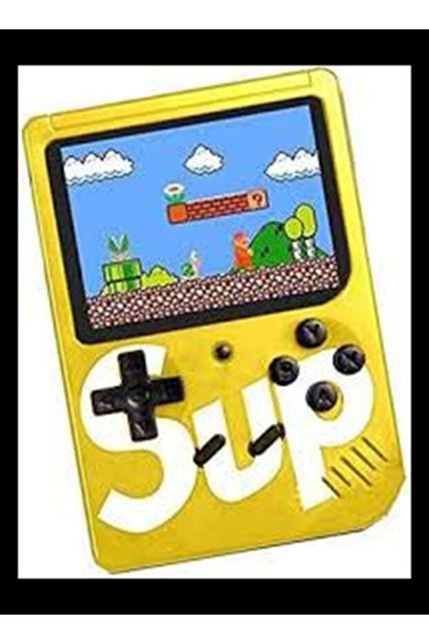 Sup Classic 400-in-1 Retro Handheld Game Console - 3" LCD, USB Rechargeable - 3