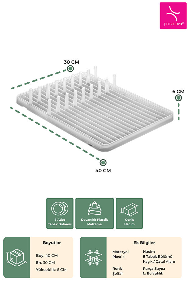 Blanca Bulaşıklık Şeffaf - 3