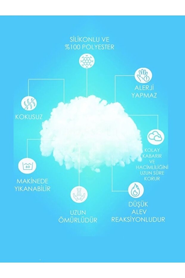 MODA Boncuk Silikon Elyaf 1 Kg (1.KALİTE) - 2