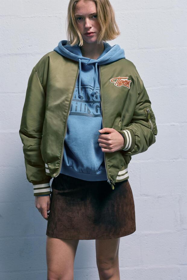 Stranger Things kolej bomber ceket - 5