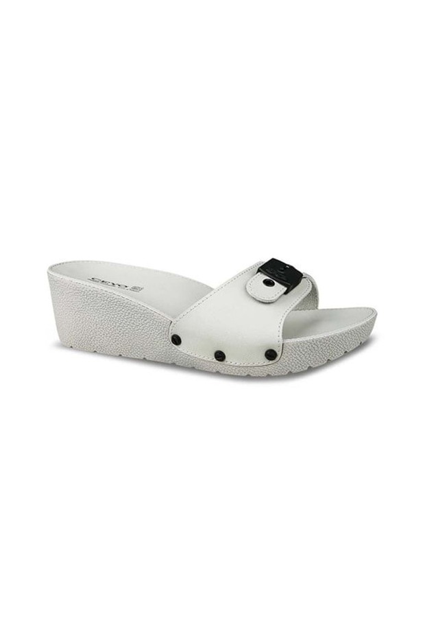 9969 Classic High Heeled Full Orthopedic Women's Slippers