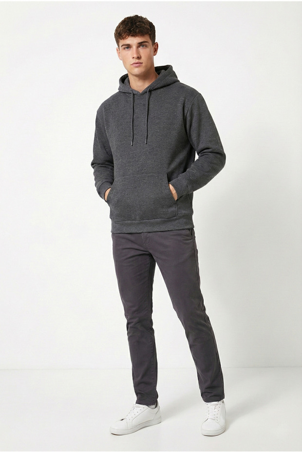 Men's Hooded Sweat Anthracite