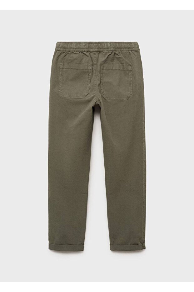 Beli elastik pantolon - 4