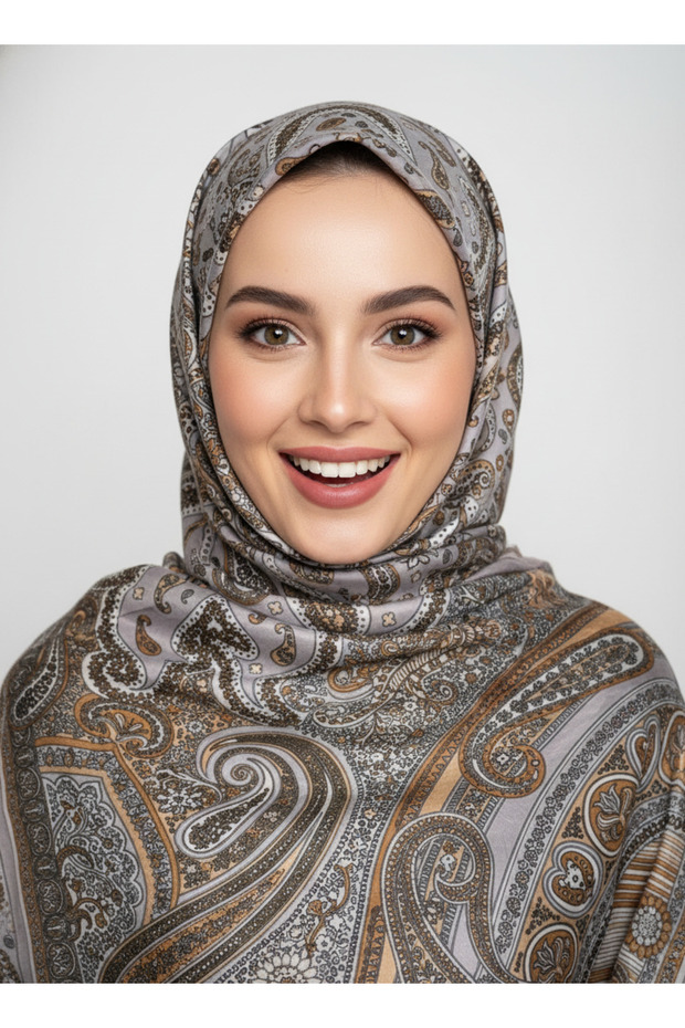 شال أنيق يومي بنمط بيزلي عرقي