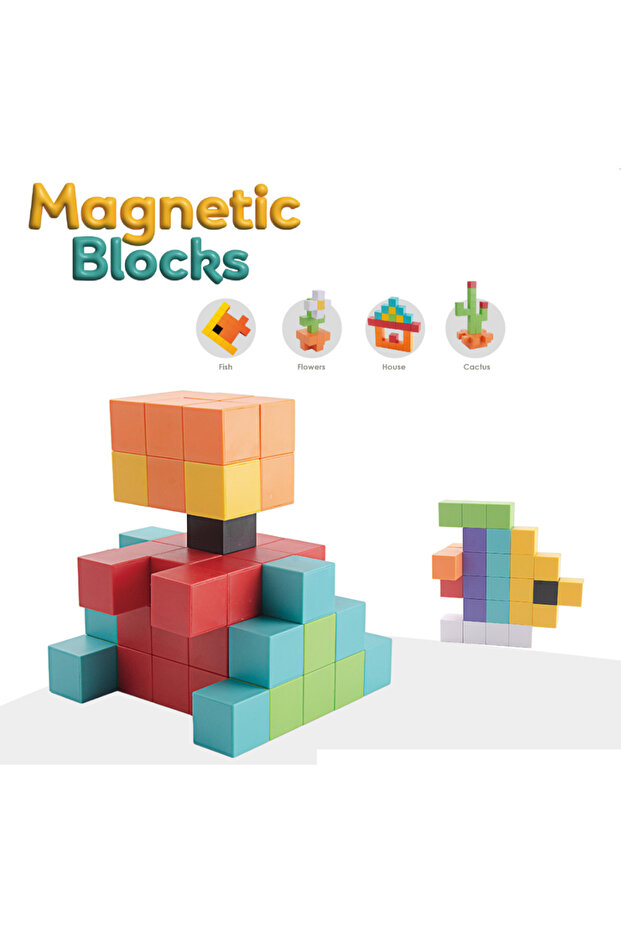 Magnetic STEM logic game - 3D models - 5